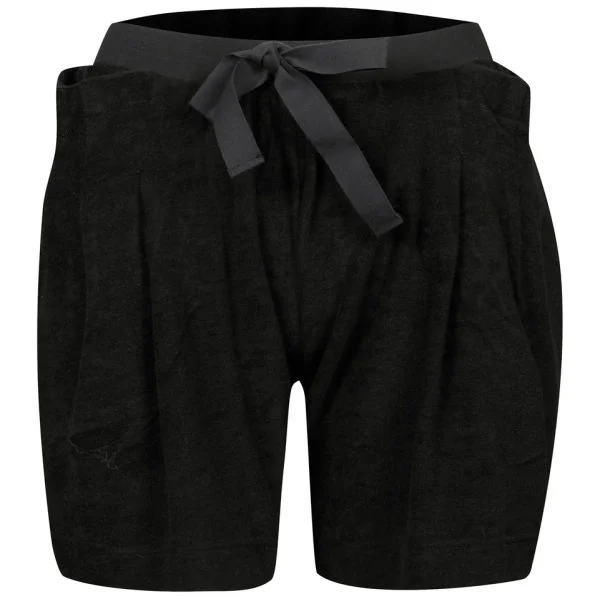 Chloe Women's Velour Shorts - Black - 10 - Schwarz Bild 1