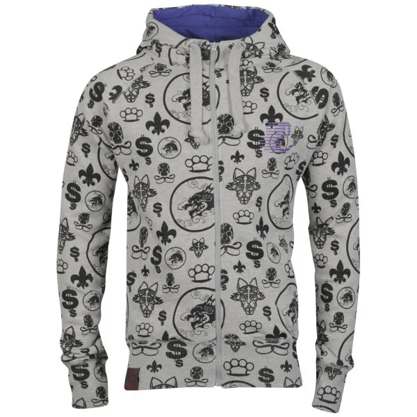 Joystick Junkies Men's Saints Row 3 Hoody - Grey Marl - S - Grau meliert Bild 1