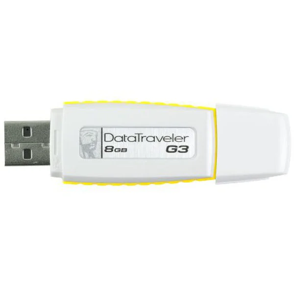 Kingston 8GB DataTraveller G3 Capless - Yellow (DTIG3/8GBZ) Bild 1