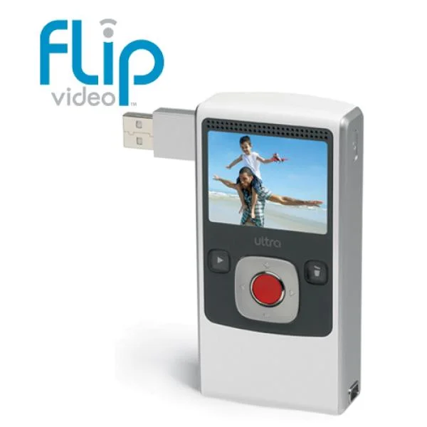 Flip Ultra2 Camcorder - White (U1120WUK) Bild 1