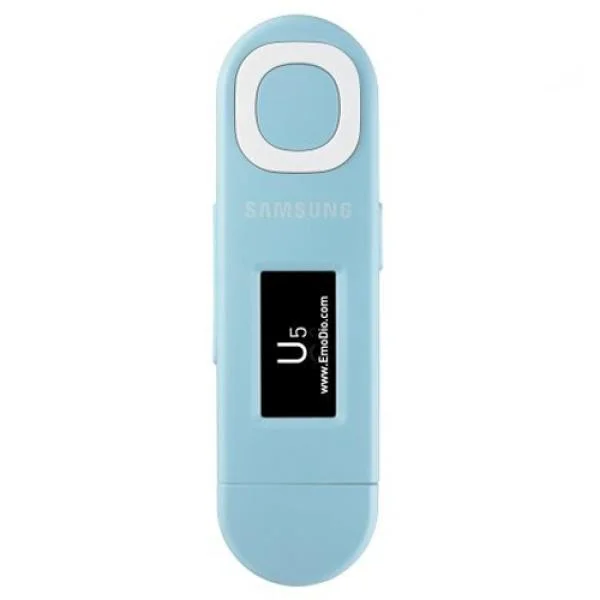 Samsung U5 2GB MP3 Player - Blue (SAMU5BL2G) Bild 1