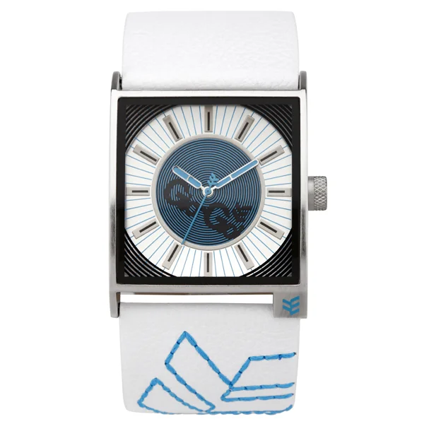 Gio Goi Men's 'Disco Biscuit' White Cuff Watch Bild 1