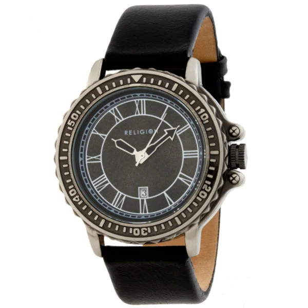 Religion Men's 'Journeyman' Oversized Dial Watch Bild 1