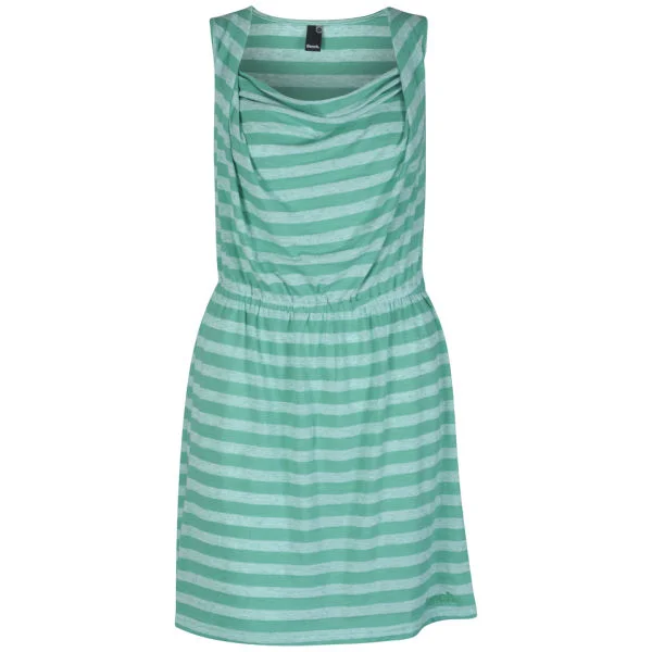 Bench Women's Handle Stripe Jersey Dress - Green - XS - Grün Bild 1