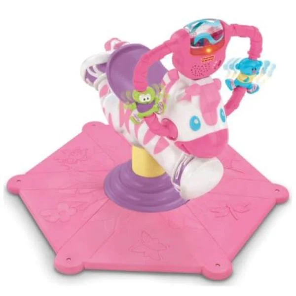 Pink Bounce/Spin Zebra Bild 1