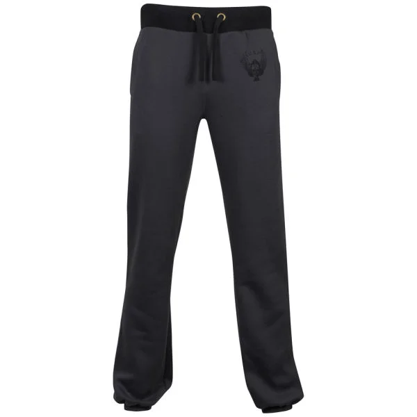 Ringspun Men's Jogging Pants - Charcoal - S - Dunkelgrau Bild 1