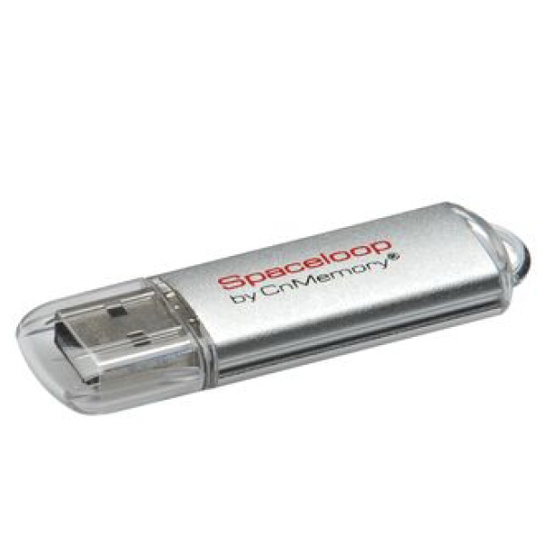 CnMemory 8GB Spaceloop Metal USB 2.0 Flash Drive Bild 1