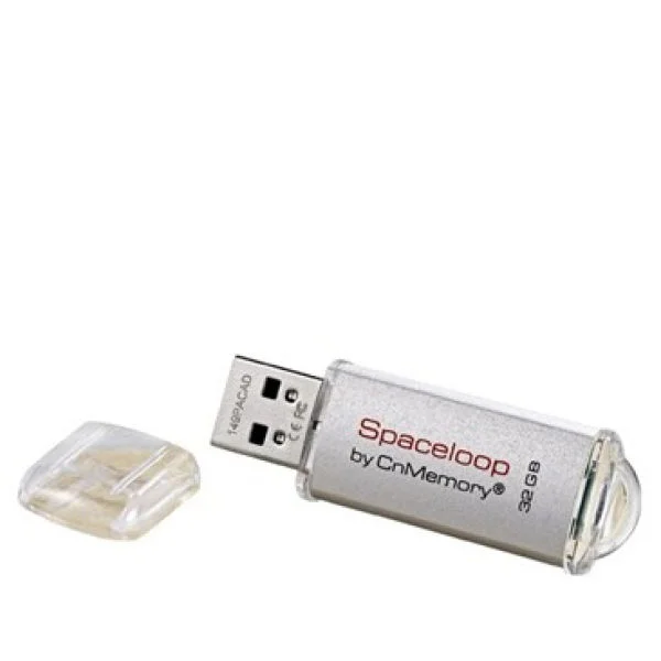 CnMemory 32GB Spaceloop Metal USB 2.0 Flash Drive Bild 1