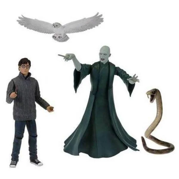 Harry Potter: 5 Inch Harry Potter And Lord Voldemort Action Figure Twin Pack Bild 1