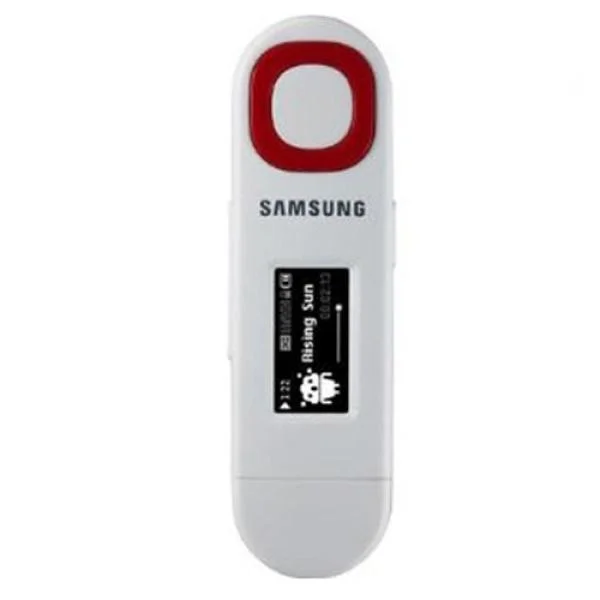 Samsung U5 4GB MP3 Player - White (SAMU5WH4G) Bild 1