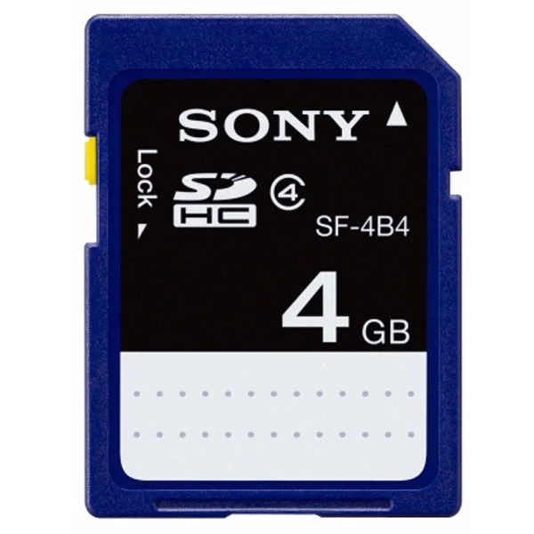Sony SF-4B4 Essential 4GB SDHC Memory Card (Class 4) Bild 1