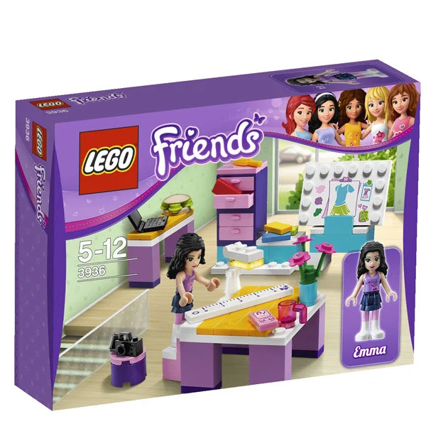 LEGO Friends: Emma's Design Studio (3936) Bild 1