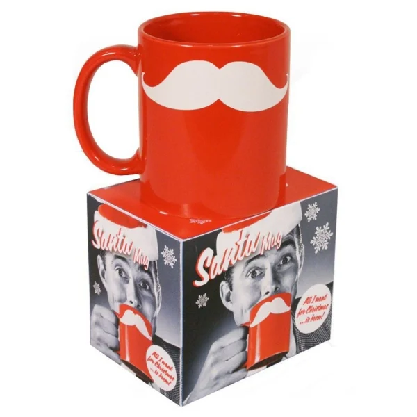 Nikolaus Schnurrbart Tasse Bild 1
