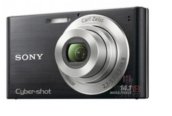 Sony DSCW320B 14MP 4x Optical Zoom 2.7 Inch LCD - Black (DSCW320B.CEH) Bild 1