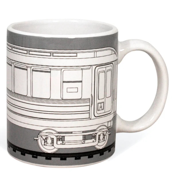 Graffitea Train Mug with Pens Bild 1