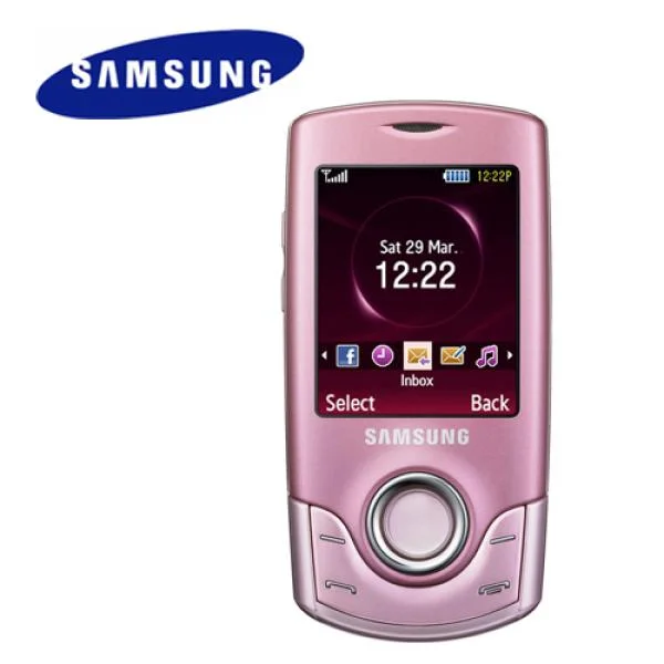 Samsung S3100 Sim Free Mobile Phone - Pink Bild 1
