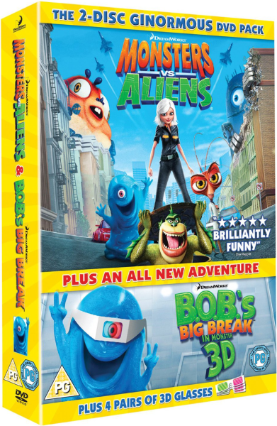 Monsters Vs Aliens 2 Disc Limited Edition Bild 1
