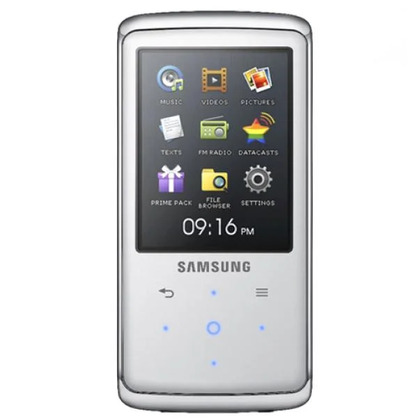 Samsung Q2 4GB MP3 Player - White (SAMQ2WH4G) Bild 1