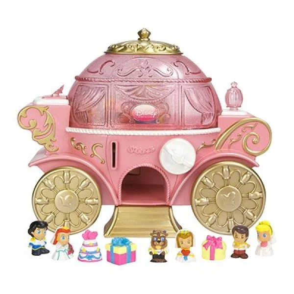Squinkies Disney Princess Coach Dispenser Bild 1