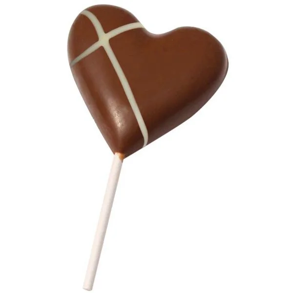 Thorntons Chocolate Heart Lollipop Bild 1