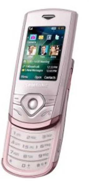 Samsung S3550 Shark 3 Sim Free Mobile Phone - Pink Bild 1