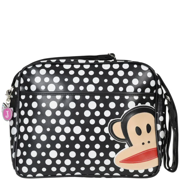 Paul Frank Polka Dot Messenger Bag - Black Bild 1