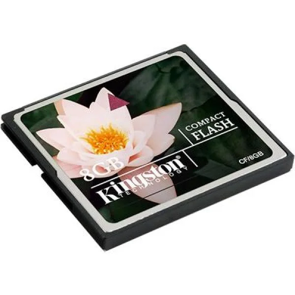 Kingston 8GB Compact Flash Card (CF/8GB) Bild 1