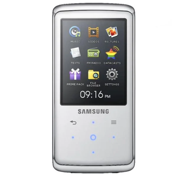 Samsung Q2 8GB MP3 Player - White (SAMQ2WH8G) Bild 1