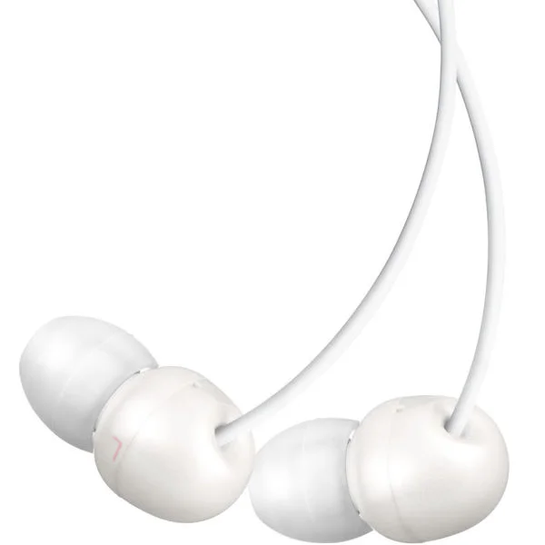 Pioneer SE-CL23-H Closed In-Ear Cherry Shaped Earphones - White Bild 1