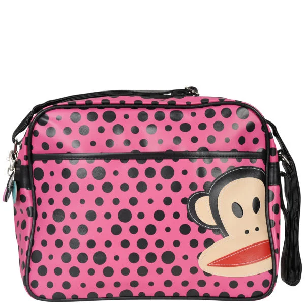 Paul Frank Polka Dot Messenger Bag - Fuschia Bild 1