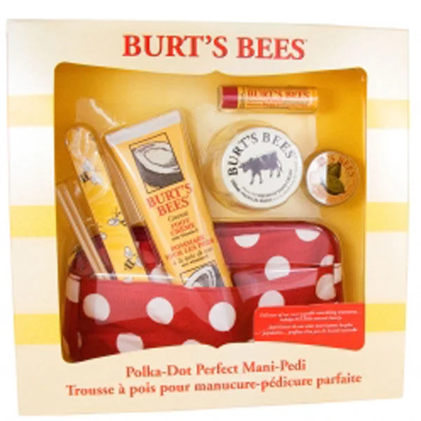 Burt's Bees - Polka Dot Perfect Mani-Pedi Gift Set Bild 1