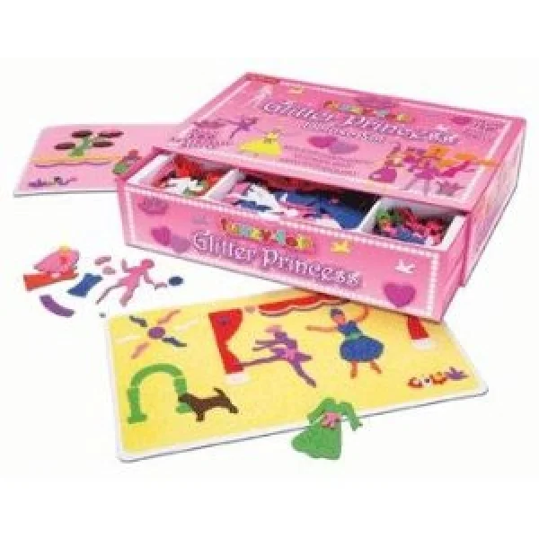 Fuzzy Felts Glitter Princess Deluxe Set Bild 1