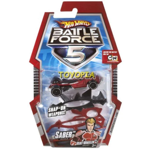 Hot Wheels Battle Force 5 Battle Action Set - Saber Bild 1