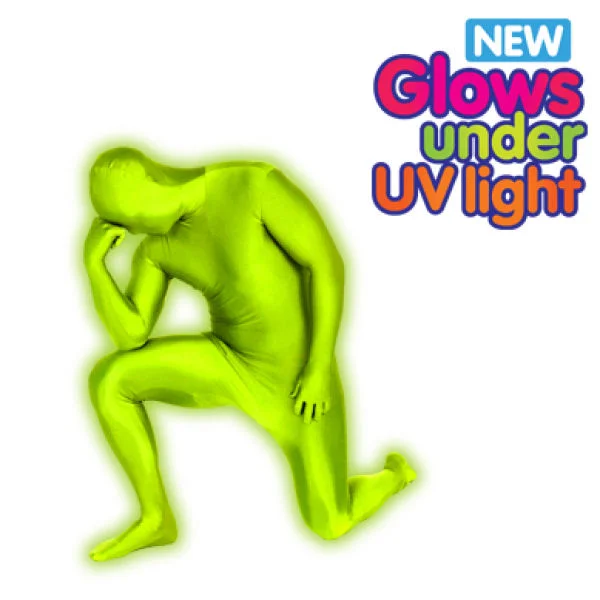 Morphsuits - Green Glow - M - Green Fluro Bild 1