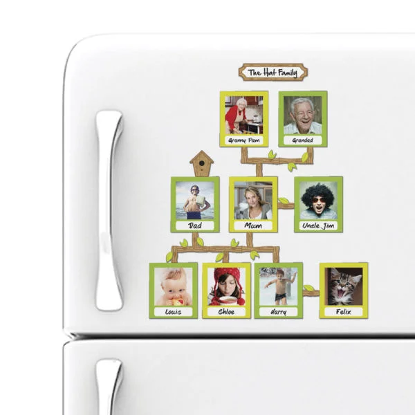 Family Tree Magnetic Photo Frames Bild 1
