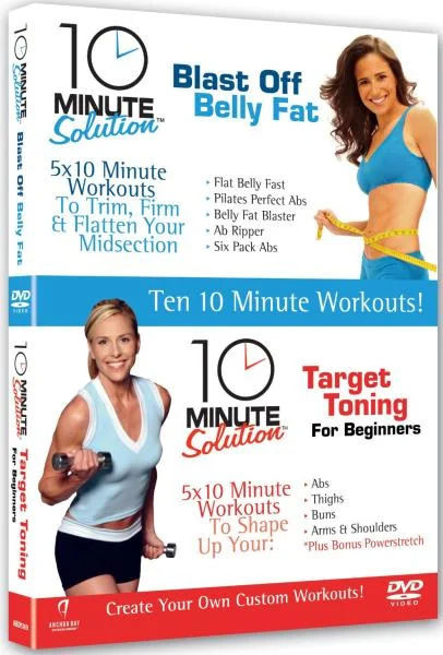 10 Minute Solution Double Pack (Blast Off Belly Fat and Target Toning) Bild 1
