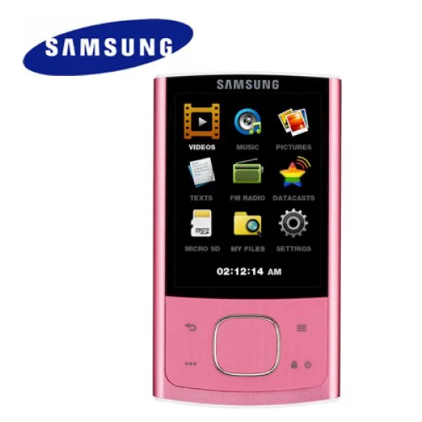 Samsung R0 8GB MP3 Player - Pink (SAMR0PI8G) Bild 1
