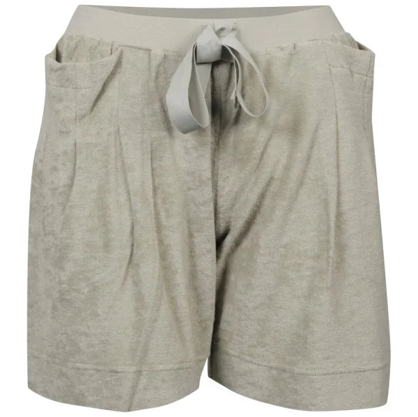 Chloe Women's Velour Shorts - Green - 10 - Grün Bild 1