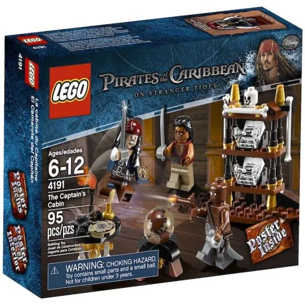 LEGO Pirates Of The Caribbean: The Captain's Cabin (4191) Bild 1
