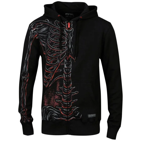 Ironfist Men's Wishbone III Hoody - Black - XS - Schwarz Bild 1