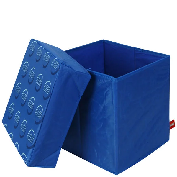 LEGO: Blue Classic Storage Box Stool Bild 1