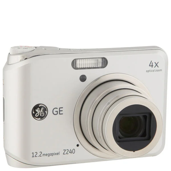 GE Z240 Digital Camera - Silver (12.2MP, 4 x Optical Zoom, 2.5 Inch LCD) Bild 1