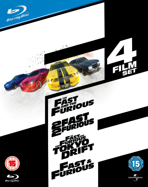 Fast and Furious - 1-4 Box Set Bild 1