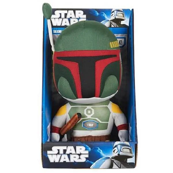 Star Wars - Boba Fett Talking Plush - 9 Inch Bild 1