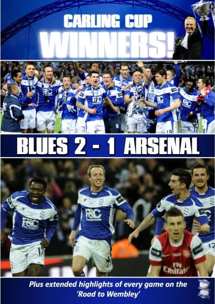Birmingham City: Birmingham City 2 Arsenal 1 - Carling Cup Final 2011 Bild 1