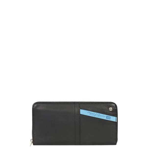 Diesel Fresh & Bright Granato F&B Waxed Leather Purse Bild 1