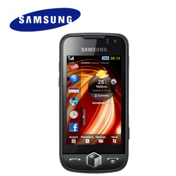 Samsung S8000 Jet Sim Free Unlocked Mobile Phone - Black/Red Bild 1