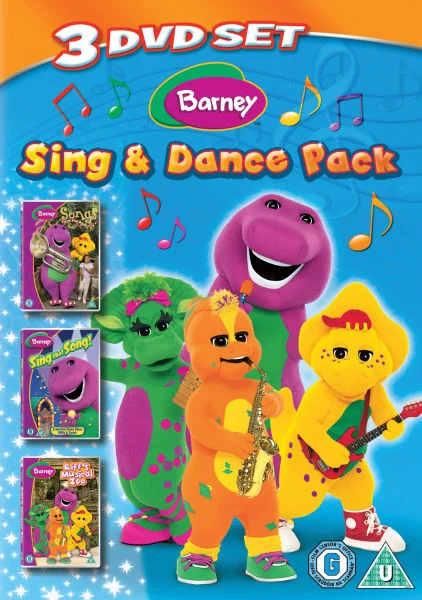 Barney: Sing and Dance Pack (Songs from the Park / Sing that Song / Riff's Musical Zoo) Bild 1