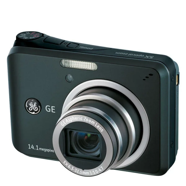 GE A1455 Digital Camera - Black (14.1MP, 5 x Optical Zoom, 2.7 Inch LCD) Bild 1