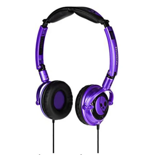 Skullcandy 2010 Lowrider Headphones - Purple/Black Bild 1